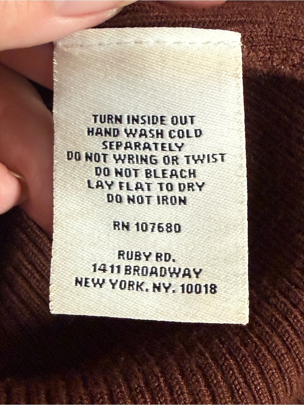 Ruby Rd Brown Embellished Fringe Tank 1X Boho Western Festival Chic Top - Picture 10 of 11